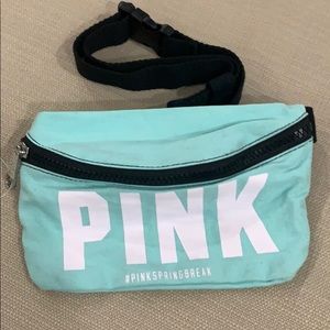 VS Pink canvas Fanny pack